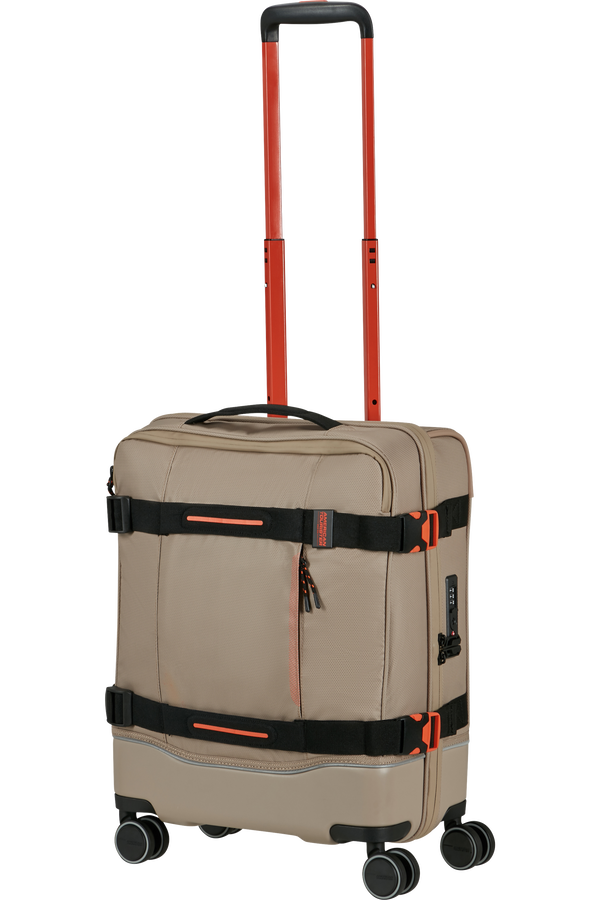 American Tourister Urban Track Spinner S TSA Coated 55cm  Beige/Orange