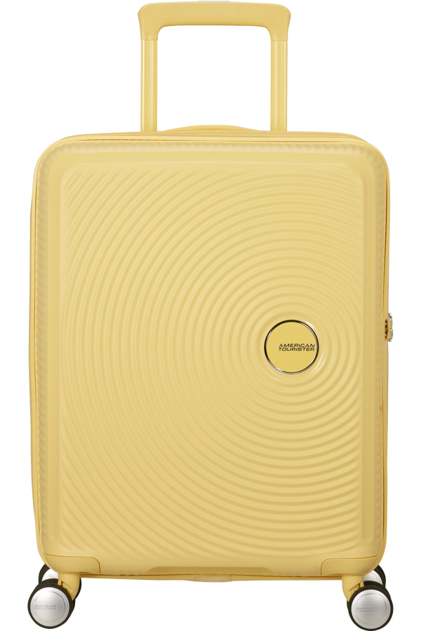 American Tourister SoundBox Spinner TSA Expandable 55cm  Pastel Yellow