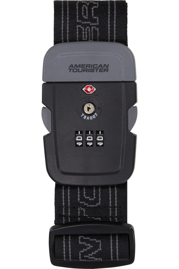 American Tourister American Tourist. Ta Luggage Belt TSA  Noir/Gris