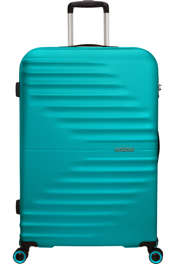 American Tourister Wavetwister Spinner TSA 77cm  Aqua Turquoise