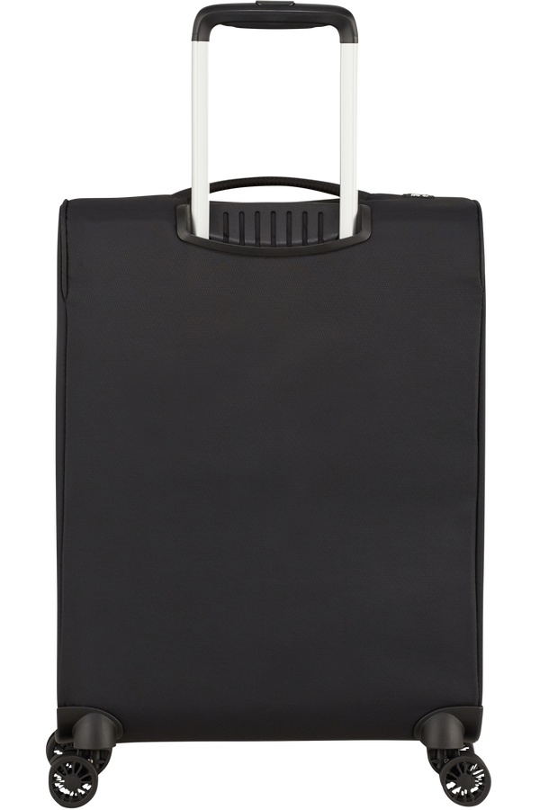 American Tourister Lite Ray Spinner TSA Expandable 55cm  Jet Black