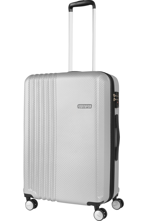 American Tourister Beachrider Spinner TSA 68cm  Silver