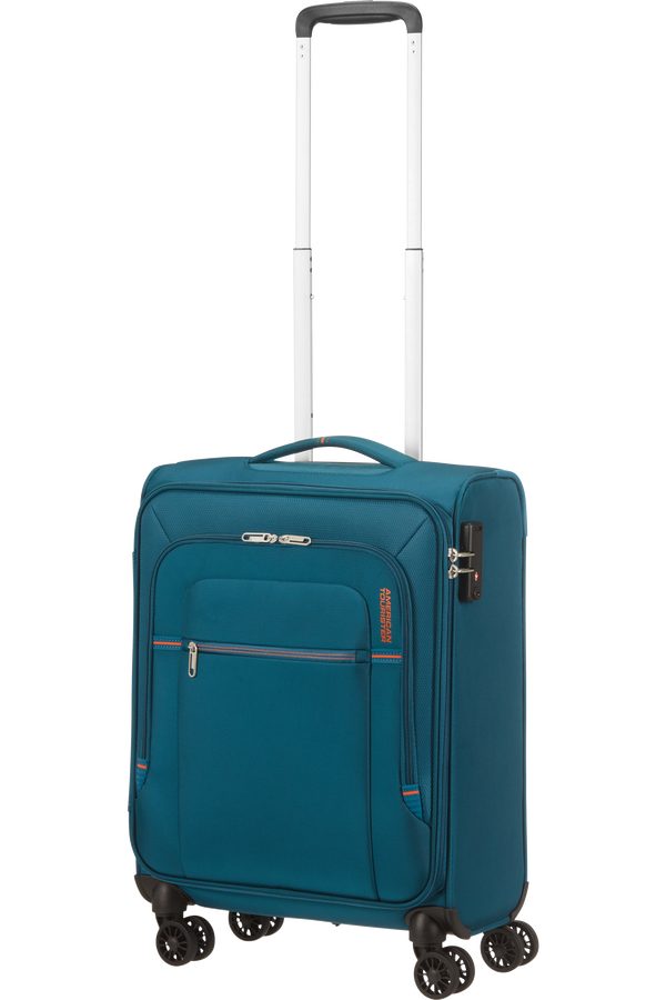 American Tourister Crosstrack Spinner 55cm  Navy/Orange American Tourister Crosstrack Spinner 55cm  Navy/Orange