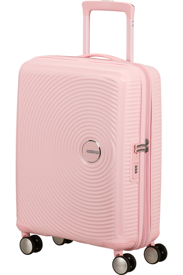 American Tourister SoundBox Spinner TSA Expandable 55cm  Pastel Pink American Tourister SoundBox Spinner TSA Expandable 55cm  Pastel Pink