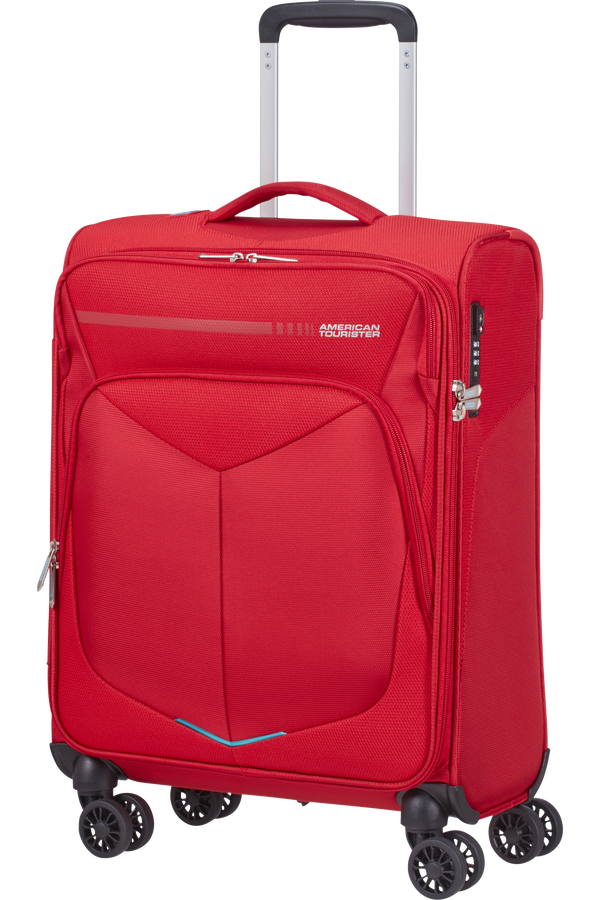 American Tourister Summerfunk Spinner Strict TSA 55cm  Rouge American Tourister Summerfunk Spinner Strict TSA 55cm  Rouge