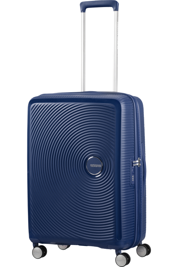 American Tourister Soundbox Spinner uitbreidbaar 67cm Midnight Navy