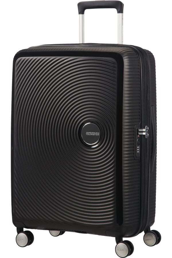 American Tourister Soundbox Spinner uitbreidbaar 67cm Bass Black