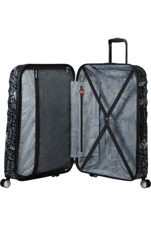 American Tourister Wavebreaker Disney Spinner 77cm  Spiderman Sketch