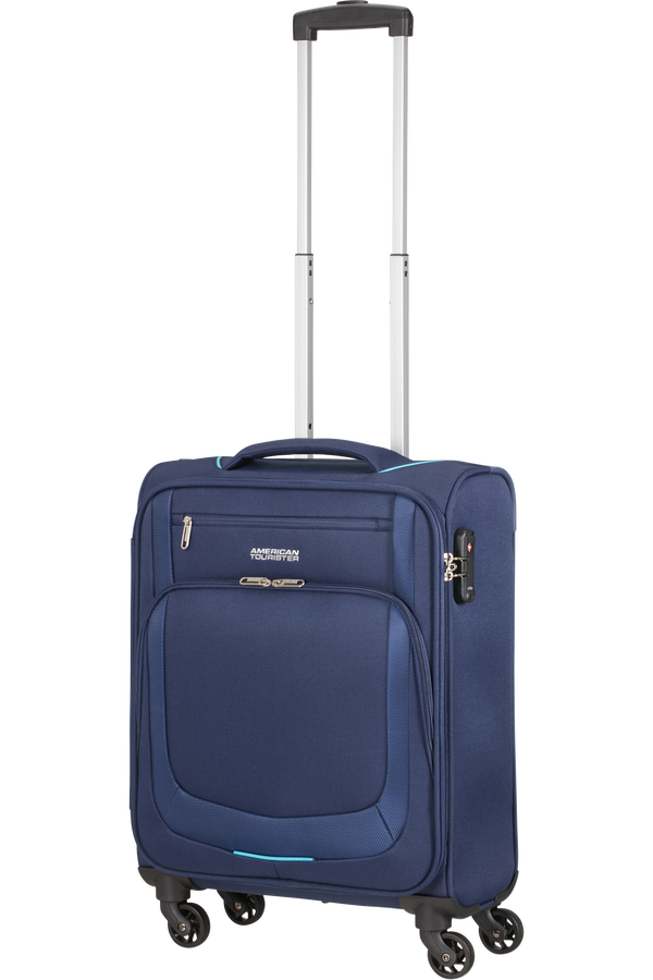 American Tourister Summer Session Spinner TSA 55cm  Dark Blue/Light Blue