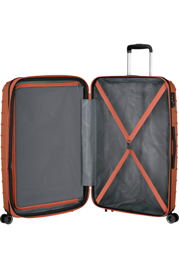 American Tourister Speedstar Spinner 77/28 Exp Tsa  Orange Cuivre