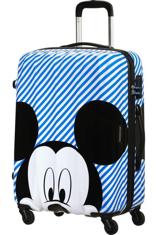 American Tourister Hypertwist Spinner Disney 65cm  Mickey Stripes