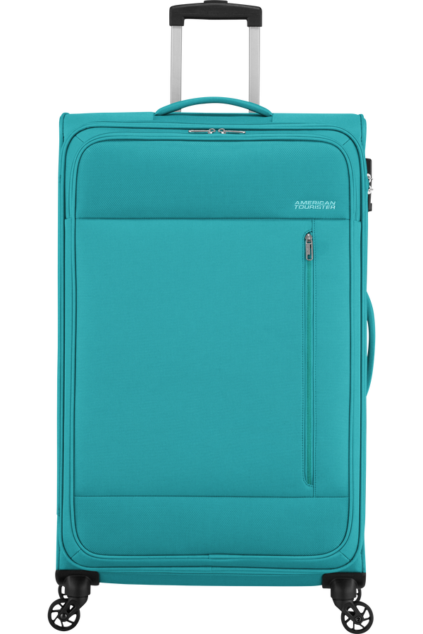 American Tourister Heat Wave Spinner TSA 80cm Blue Marine