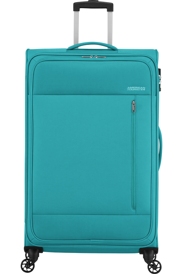 American Tourister Heat Wave Spinner TSA 80cm Blue Marine