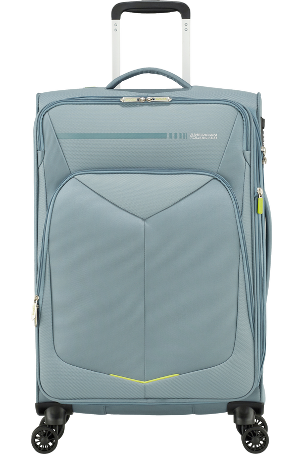 American Tourister Summerfunk Spinner Exp TSA 67cm  Gris Métallique