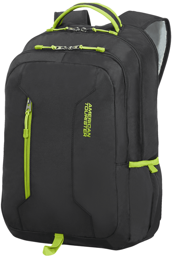 American Tourister Urban Groove Sac à dos ordinateur 2 39.6cm/15.6inch Black/Lime Green