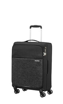 American Tourister Lite Ray Spinner TSA Felt 55cm  Jet Black