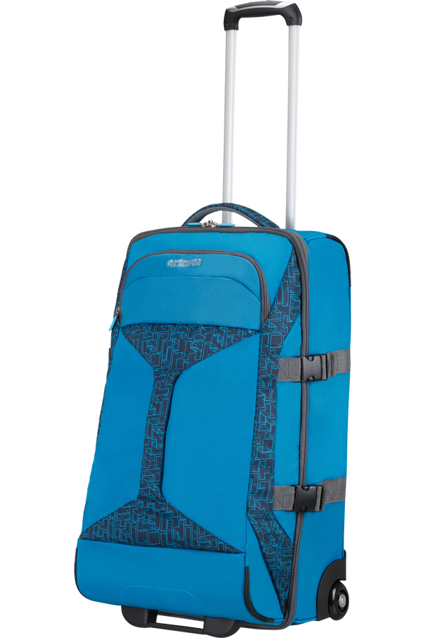 American Tourister Road Quest Sac de voyage &agrave; roulettes M Bluestar Print