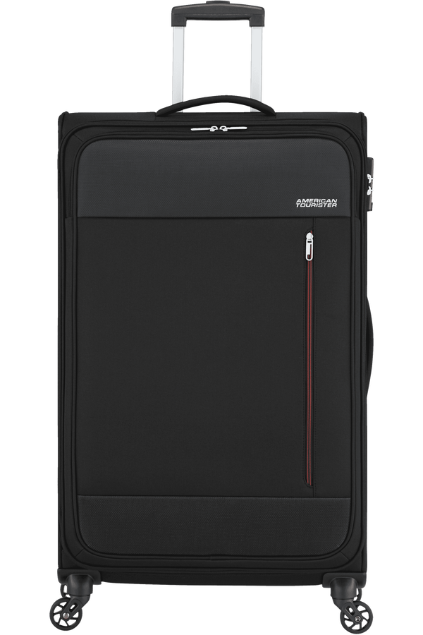 American Tourister Heat Wave Spinner TSA 80cm Jet Black