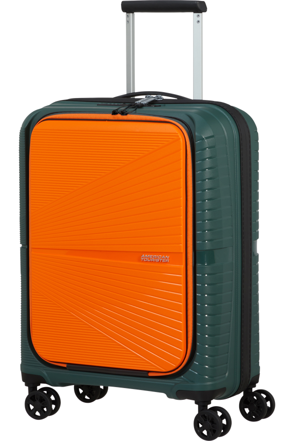 American Tourister Airconic Spinner Frontloader 15.6' 55cm  Forest Green/Orange American Tourister Airconic Spinner Frontloader 15.6' 55cm  Forest Green/Orange