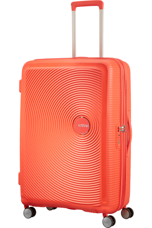American Tourister Soundbox Spinner 77  Spicy Peach American Tourister Soundbox Spinner 77  Spicy Peach