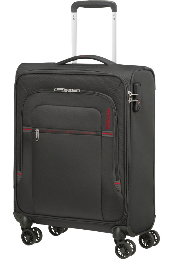 American Tourister Crosstrack Spinner 55cm  Gris/Rouge