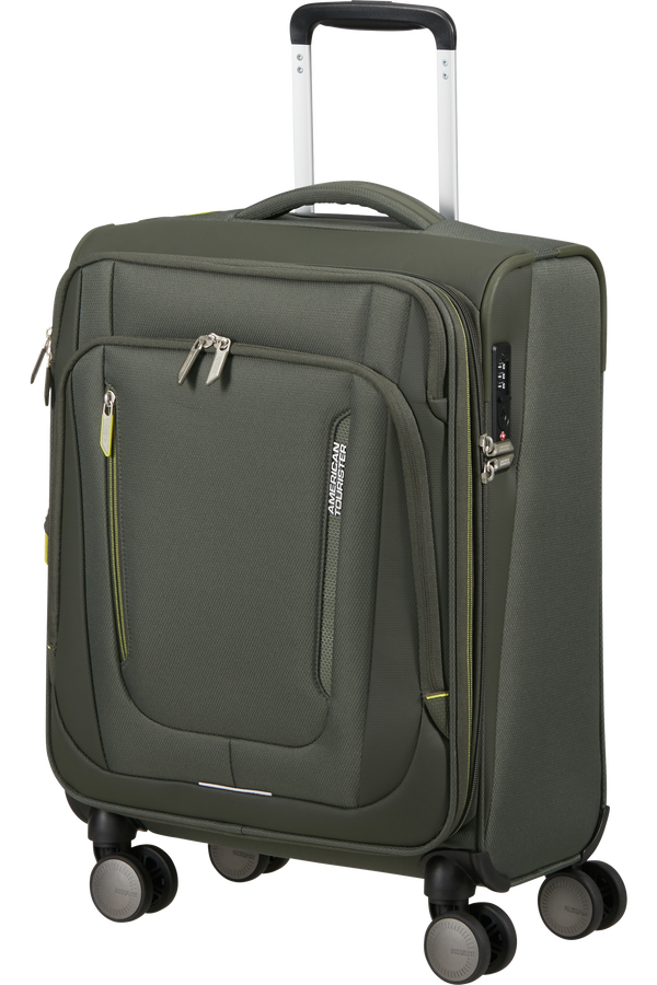 American Tourister Wanderlite Spinner EXP TSA S  Dark Khaki