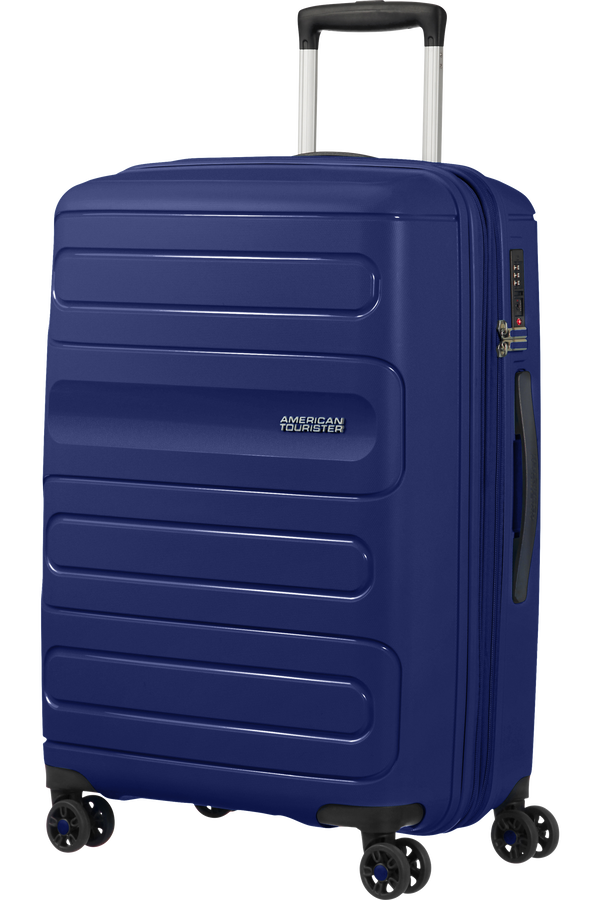American Tourister Sunside Spinner Expandable 68cm  Bleu marine fonc&eacute;