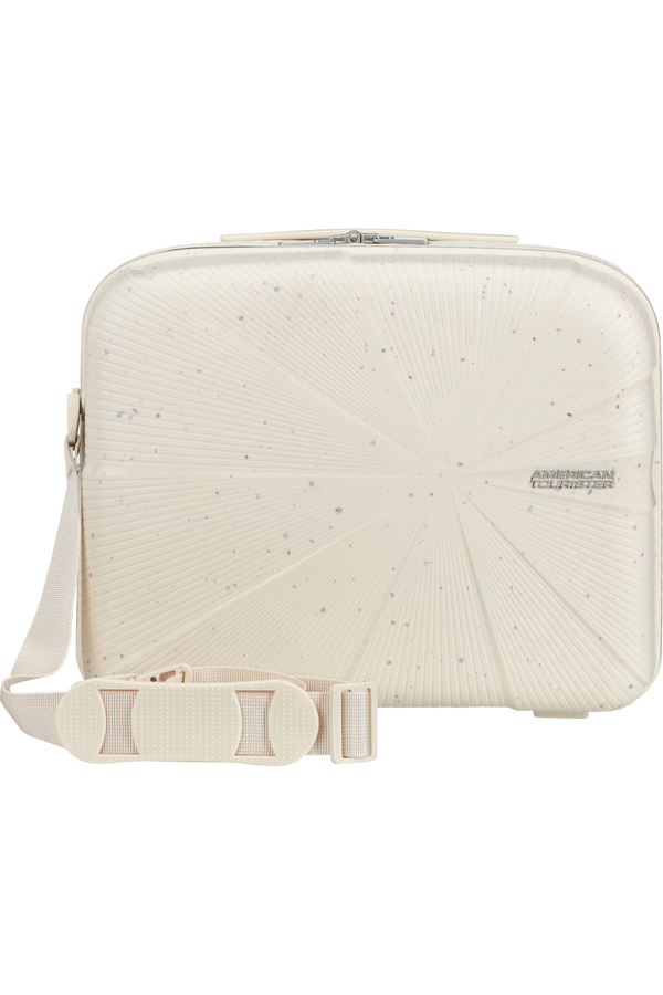 American Tourister StarVibe Beauty Case LTD  Cream Speckles