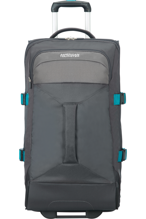 American Tourister Road Quest Sac de voyage &agrave; roulettes M  Grey/Turquoise