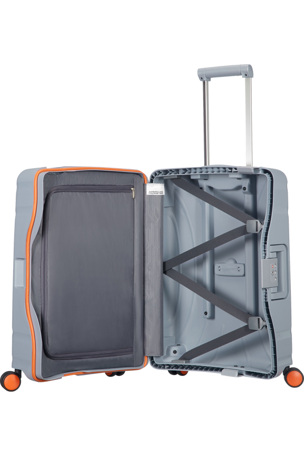 American Tourister Lock'n'Roll Handbagage koffer met 4 wielen 55x40x20cm Volt Grey American Tourister Lock'n'Roll Handbagage koffer met 4 wielen 55x40x20cm Volt Grey