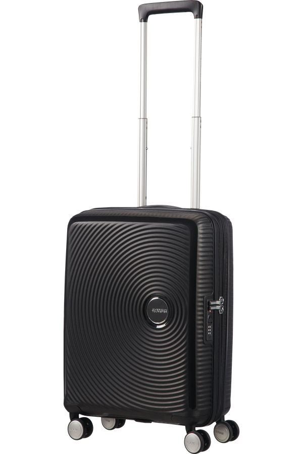 American Tourister Soundbox Spinner uitbreidbaar 55cm Bass Black American Tourister Soundbox Spinner uitbreidbaar 55cm Bass Black