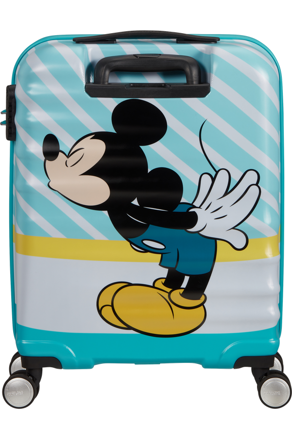 American Tourister Wavebreaker Disney Spinner 55cm  Mickey Blue Kiss