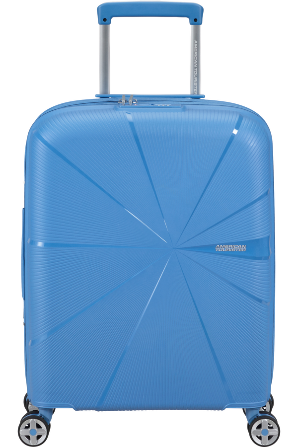 American Tourister StarVibe Spinner Expandable TSA 55cm Tranquil Blue