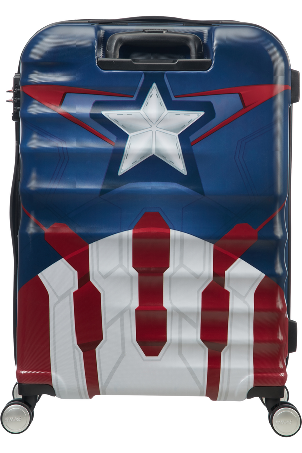 American Tourister Wavebreaker Disney Spinner 67cm  Captain America Close-Up