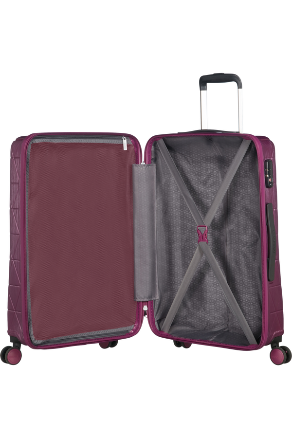 American Tourister Triangolo Spinner TSA 67cm  Metallic Violet