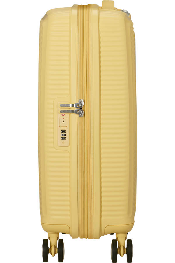 American Tourister SoundBox Spinner TSA Expandable 55cm  Pastel Yellow