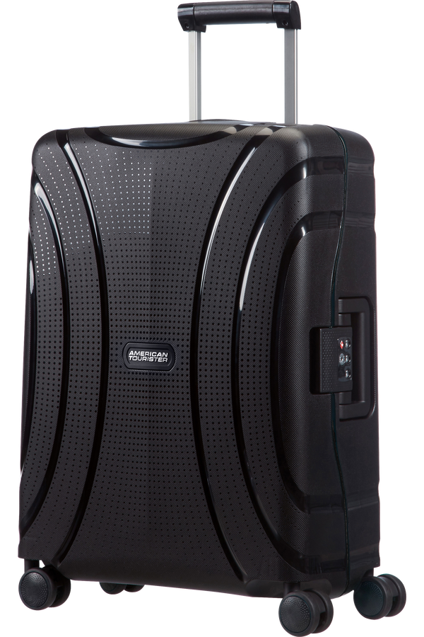 American Tourister Lock'n'Roll Handbagage koffer met 4 wielen 55x40x20cm Jet Black