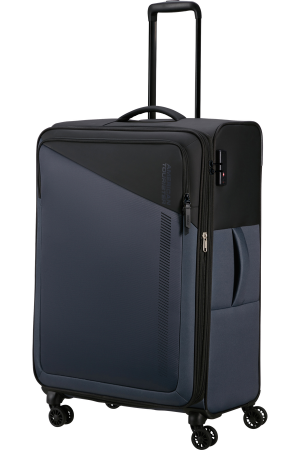 American Tourister Daring Dash Spinner Expandable TSA L  Noir/Gris