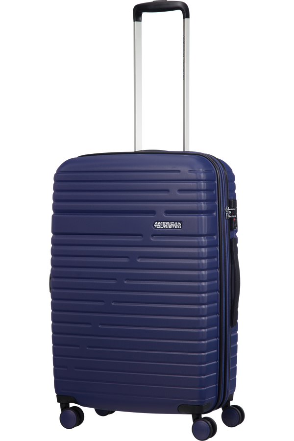 American Tourister Aero Racer Spinner M Expandable 68cm  Nocturne Blue American Tourister Aero Racer Spinner M Expandable 68cm  Nocturne Blue
