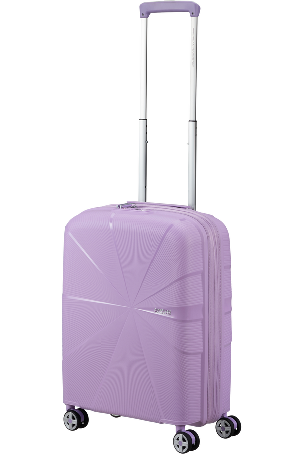 American Tourister Starvibe Spinner Expandable TSA 55cm Digital Lavender American Tourister Starvibe Spinner Expandable TSA 55cm Digital Lavender
