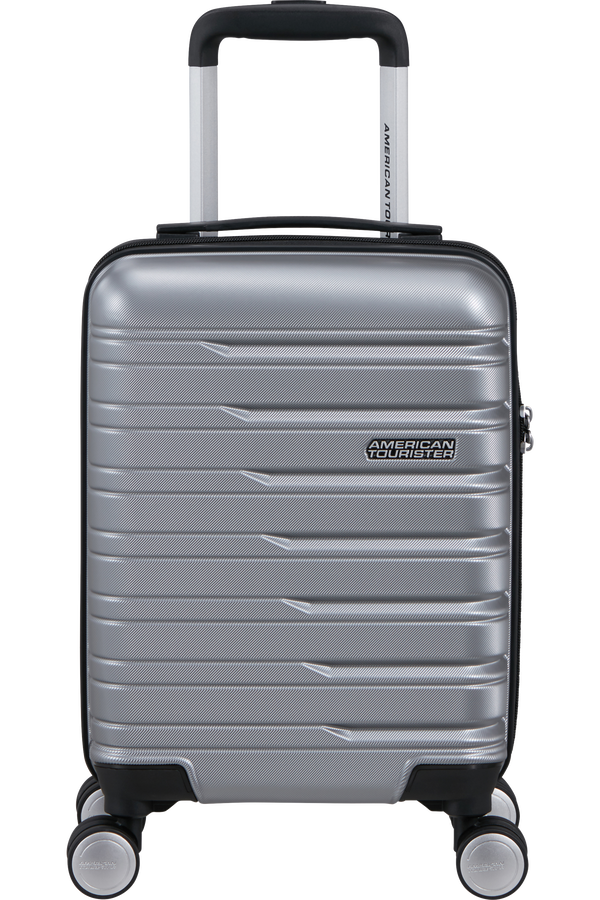 American Tourister Flashline Spinner Underseater Removable Wheels 45cm  Sky Silver