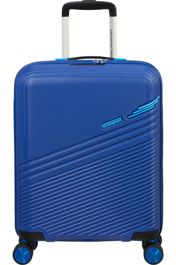 American Tourister Triple Trace Spinner TSA Expandable 55cm  Navy/Blue