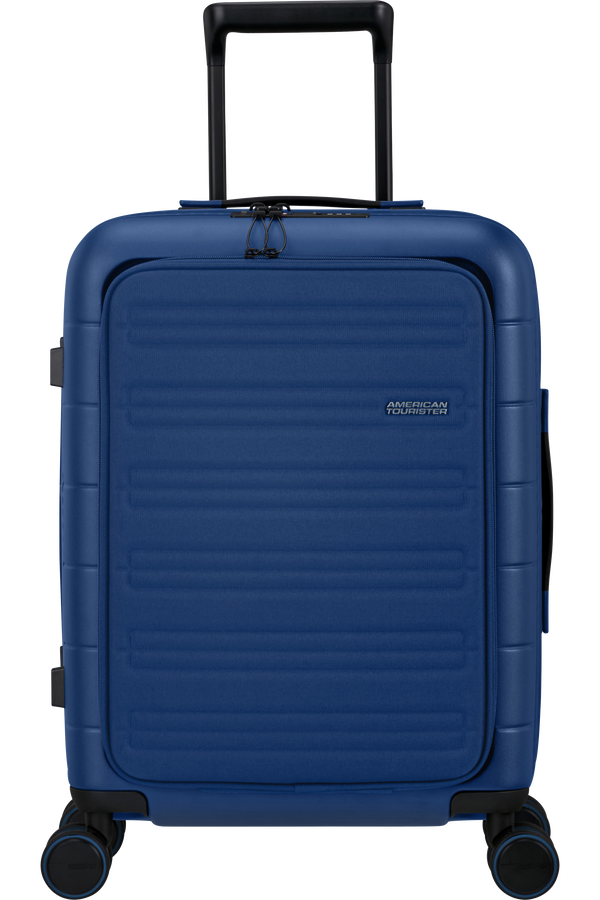 American Tourister Novastream Spinner TSA Exp. Smart 55cm  Bleu marine