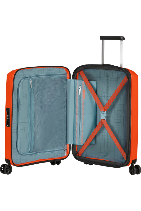American Tourister Aerostep Spinner 55/20 Exp Tsa 55cm  Bright Orange