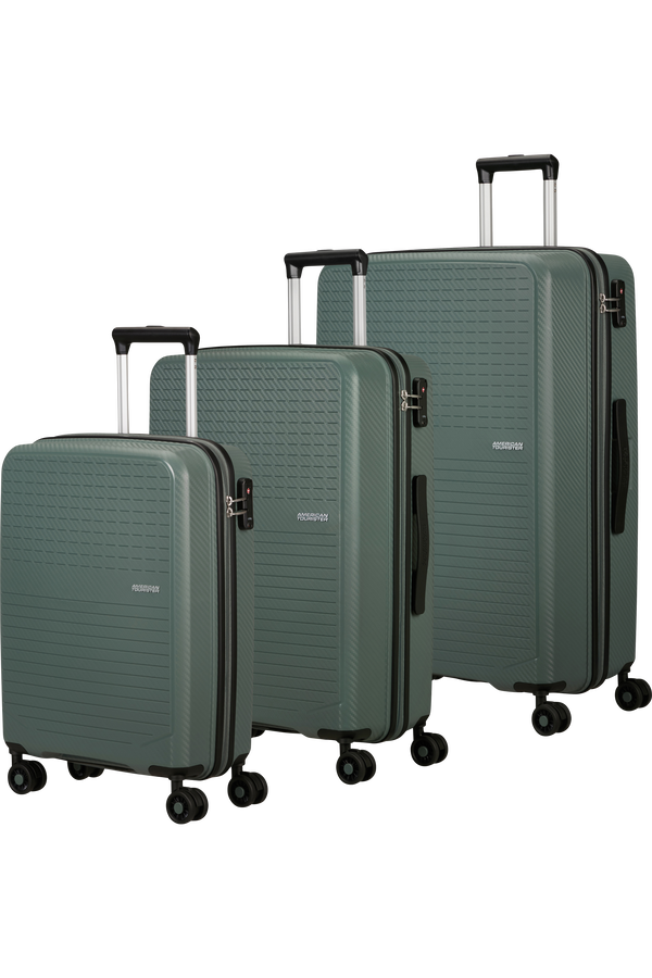 American Tourister Summer Hit Luggage set - 3 Pieces  Dark Olive