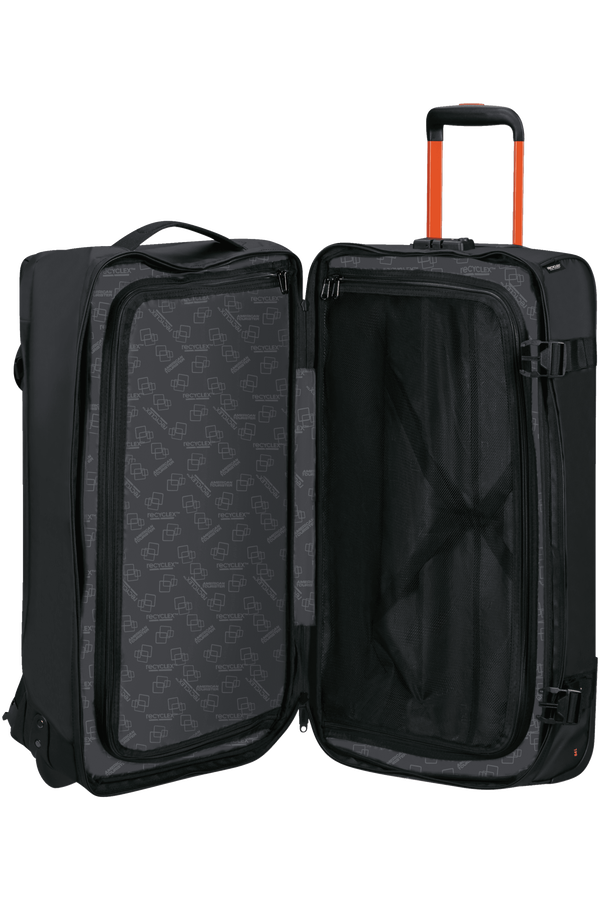 American Tourister Urban Track Duffle with Wheels Lmtd M  Noir/Orange American Tourister Urban Track Duffle with Wheels Lmtd M  Noir/Orange