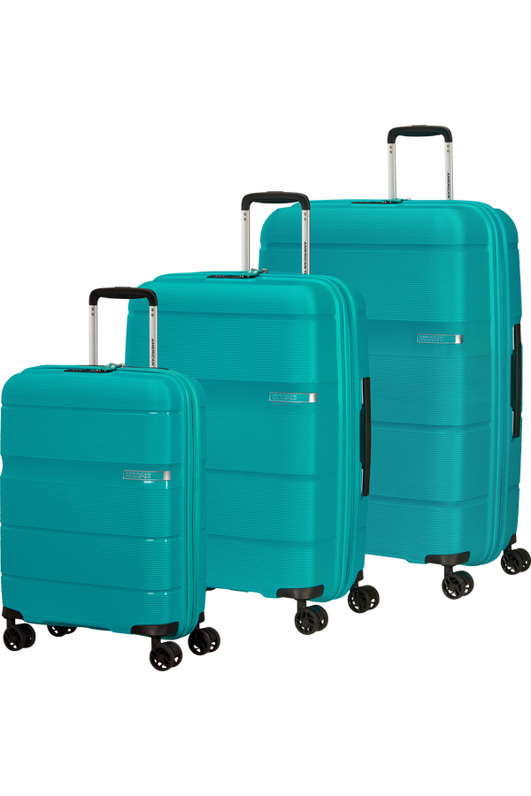 American Tourister Linex 3 Pc Set A Blue Ocean