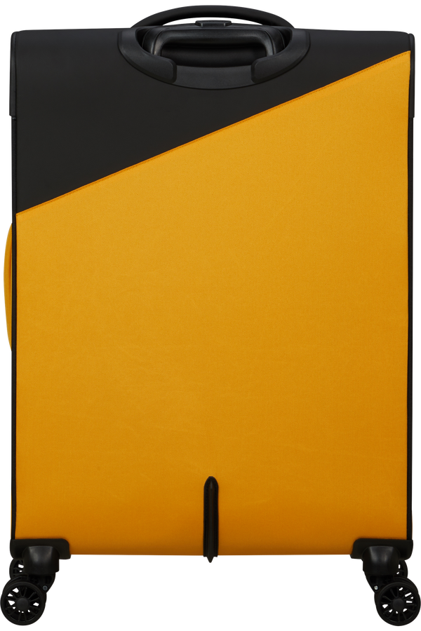 American Tourister Daring Dash Spinner Expandable TSA M  Black/Yellow