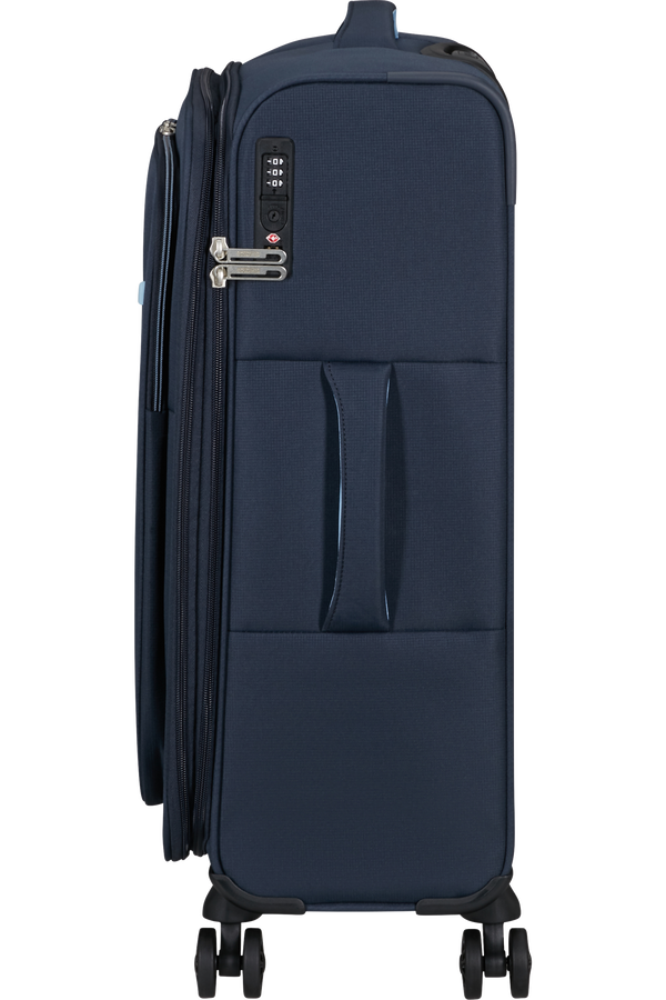 American Tourister Cloudrider Spinner EXP TSA M  Sky Navy