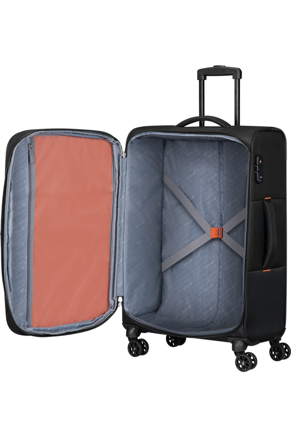 American Tourister Sun Break Spinner M 68/25 TSA EXP 68cm  Zwart